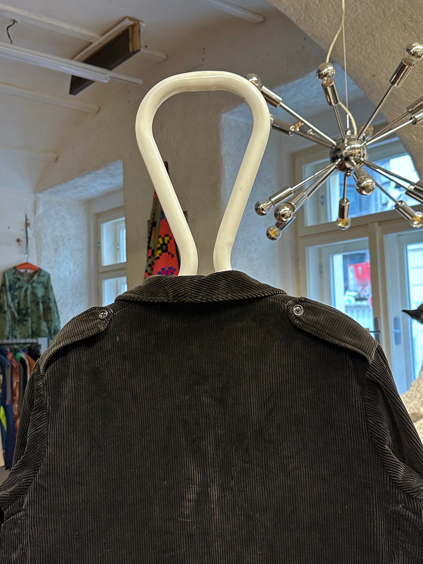 50's 60's 50年代 60年代 Hunting Jacket Made in France French vintage フレンチヴィンテージ Toto Praha 古着屋 プラハ Prague Vintage store Vintage clothing ハンティングジャケット フレンチワーク フランス買い付け 古着 ユーロ古着 ヨーロッパ古着 フランス古着 古着卸 Black corduroy コーデュロイ 黒