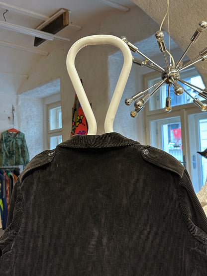 50's 60's 50年代 60年代 Hunting Jacket Made in France French vintage フレンチヴィンテージ Toto Praha 古着屋 プラハ Prague Vintage store Vintage clothing ハンティングジャケット フレンチワーク フランス買い付け 古着 ユーロ古着 ヨーロッパ古着 フランス古着 古着卸 Black corduroy コーデュロイ 黒