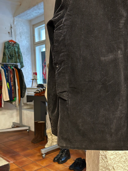 50's 60's 50年代 60年代 Hunting Jacket Made in France French vintage フレンチヴィンテージ Toto Praha 古着屋 プラハ Prague Vintage store Vintage clothing ハンティングジャケット フレンチワーク フランス買い付け 古着 ユーロ古着 ヨーロッパ古着 フランス古着 古着卸 Black corduroy コーデュロイ 黒