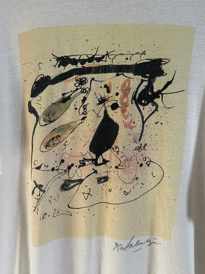 1990s Unknown art tee - XL