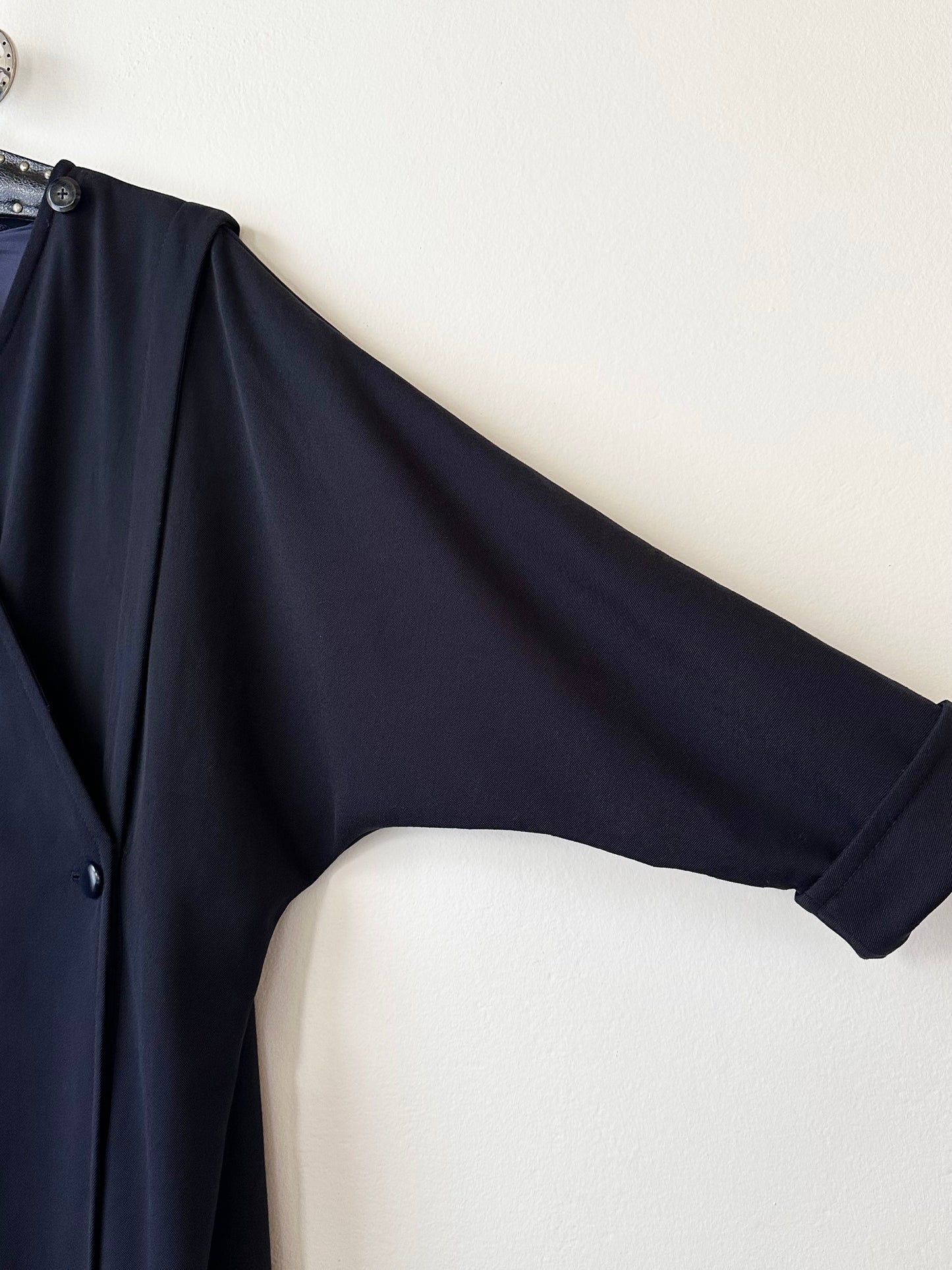 super cool wool coat with detachable hood