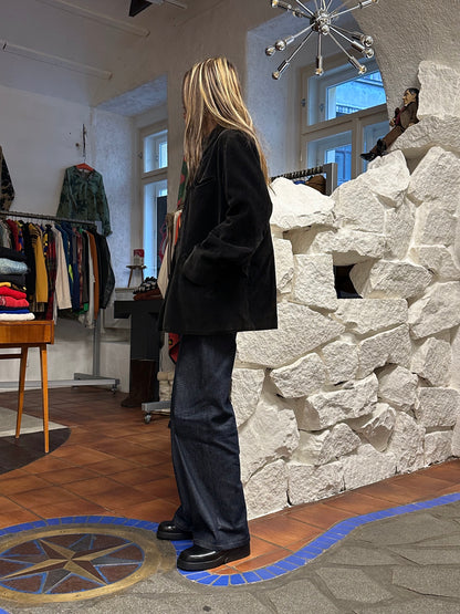 50's 60's 50年代 60年代 Hunting Jacket Made in France French vintage フレンチヴィンテージ Toto Praha 古着屋 プラハ Prague Vintage store Vintage clothing ハンティングジャケット フレンチワーク フランス買い付け 古着 ユーロ古着 ヨーロッパ古着 フランス古着 古着卸 Black corduroy コーデュロイ 黒