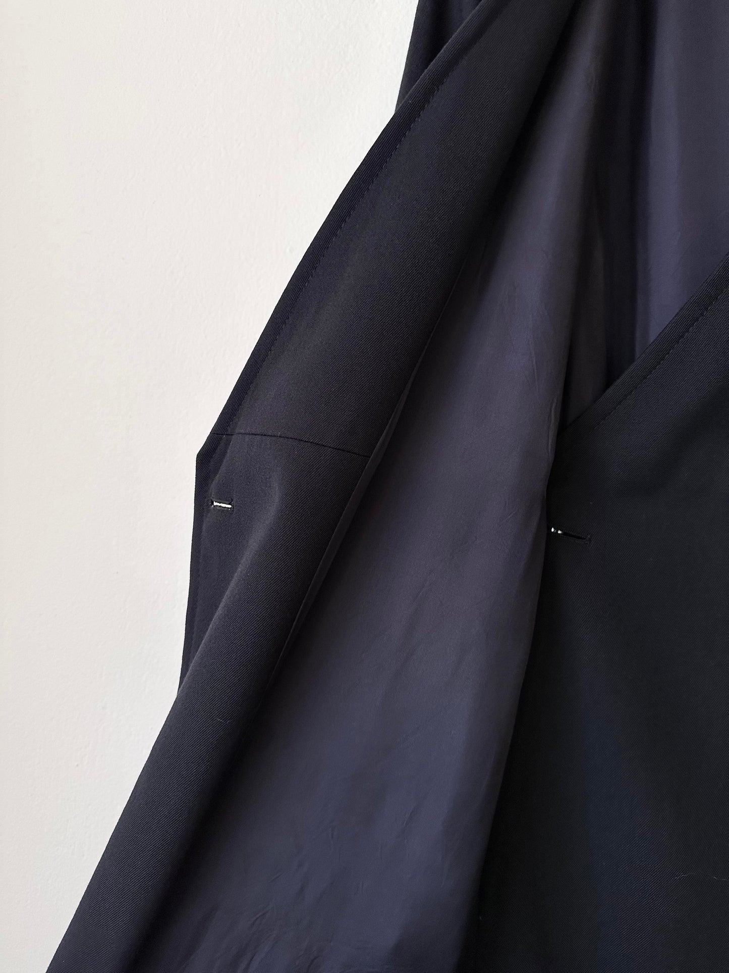 super cool wool coat with detachable hood