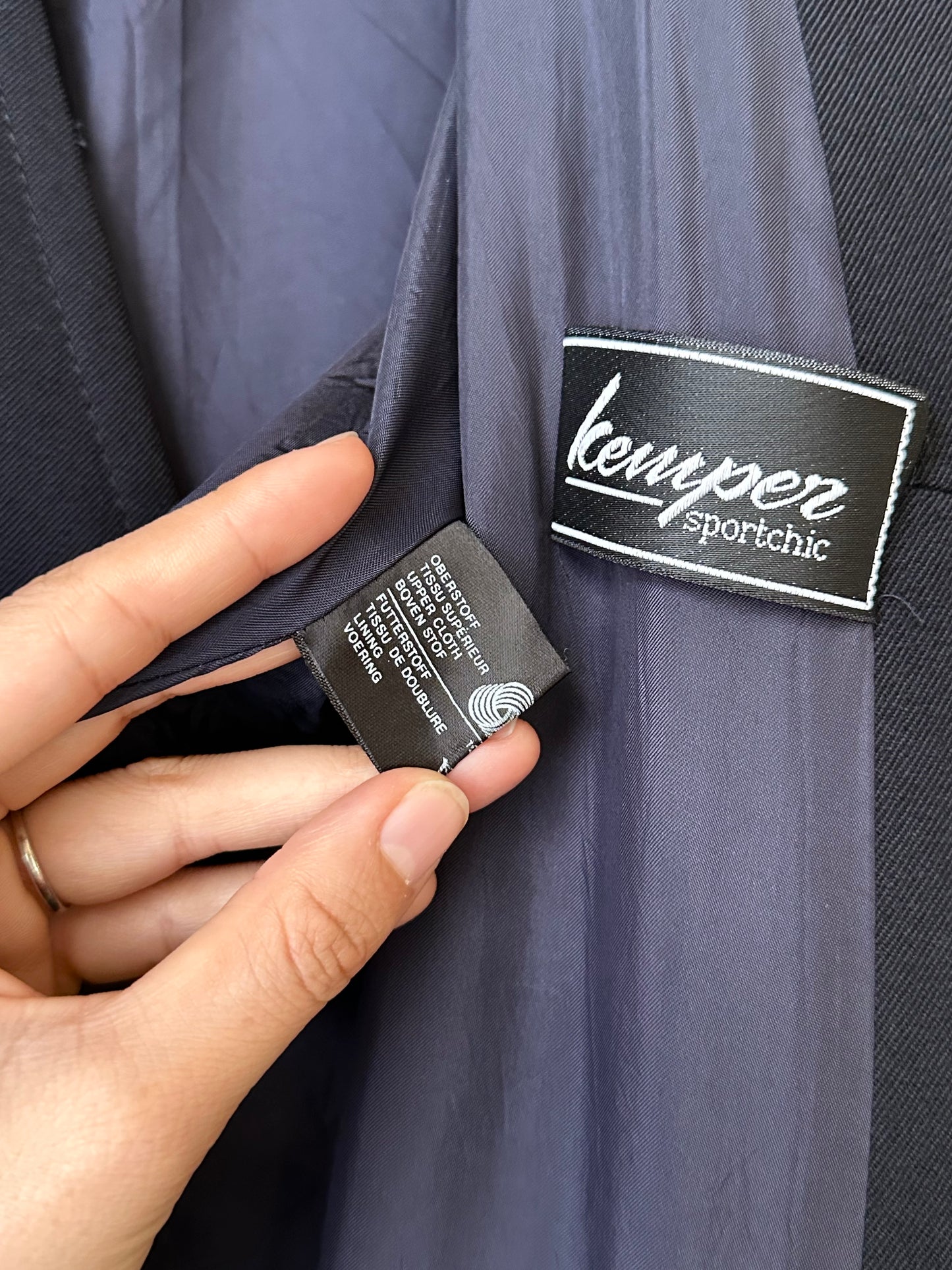 super cool wool coat with detachable hood