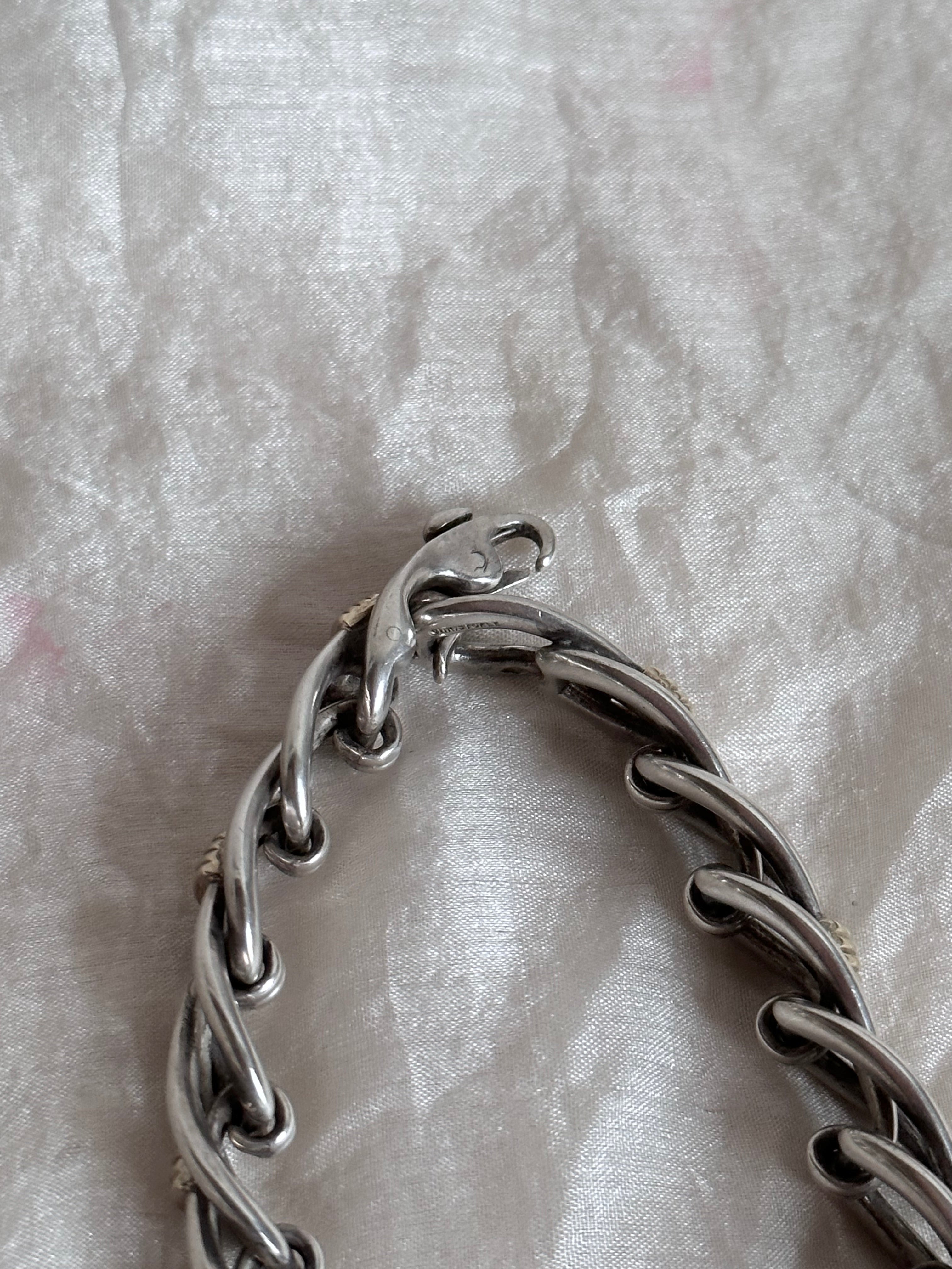 Christofle クリストフル シルバー925 多重 ブレスレット CHRISTOFLE gemstone silver bracelet – TOTO