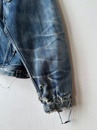 Distressed Denim Jacket
