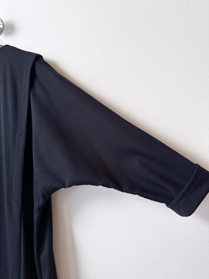 super cool wool coat with detachable hood