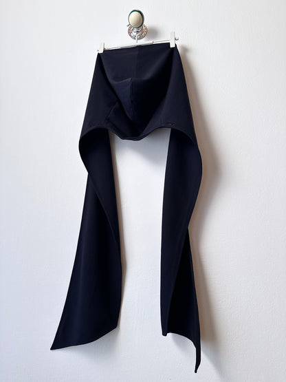 super cool wool coat with detachable hood