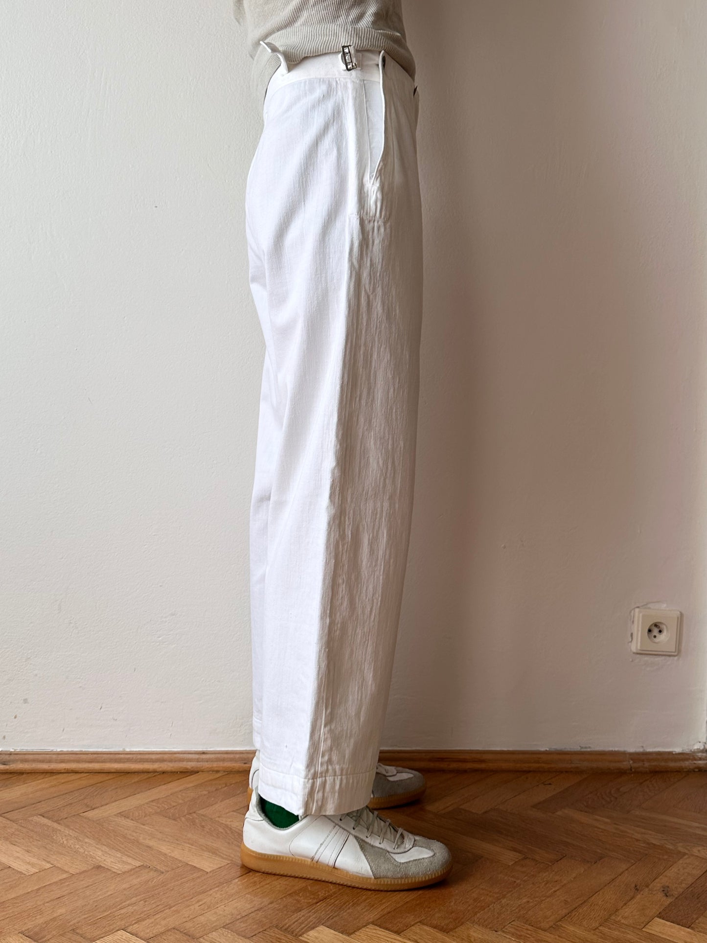 40-50s vintage sailor pants, perfect condition