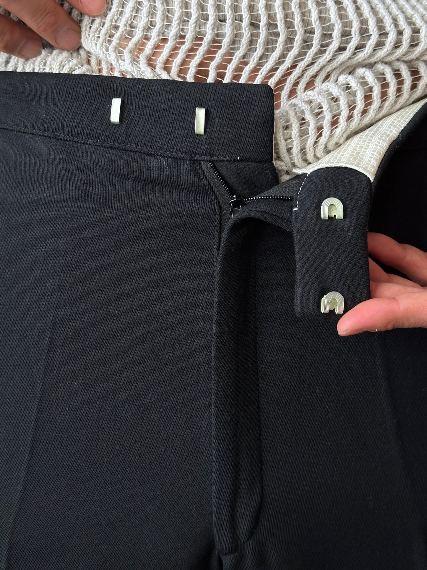 Austrian Black ski trousers - w29