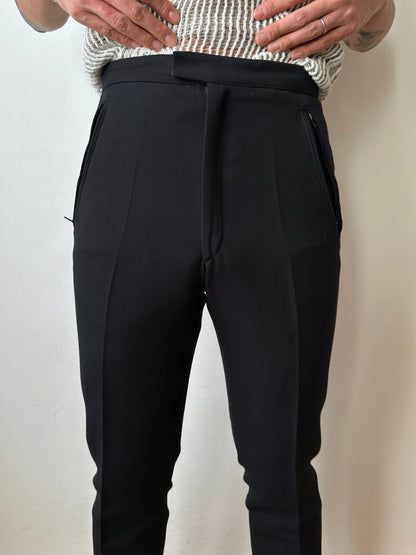 Austrian Black ski trousers - w29