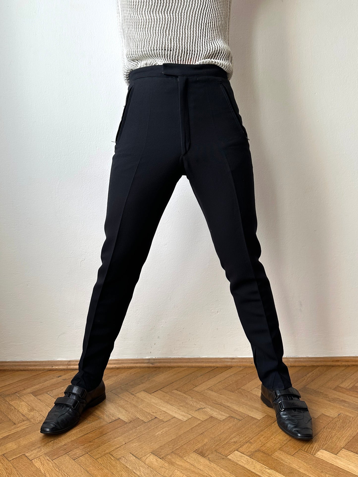 Austrian Black ski trousers - w29