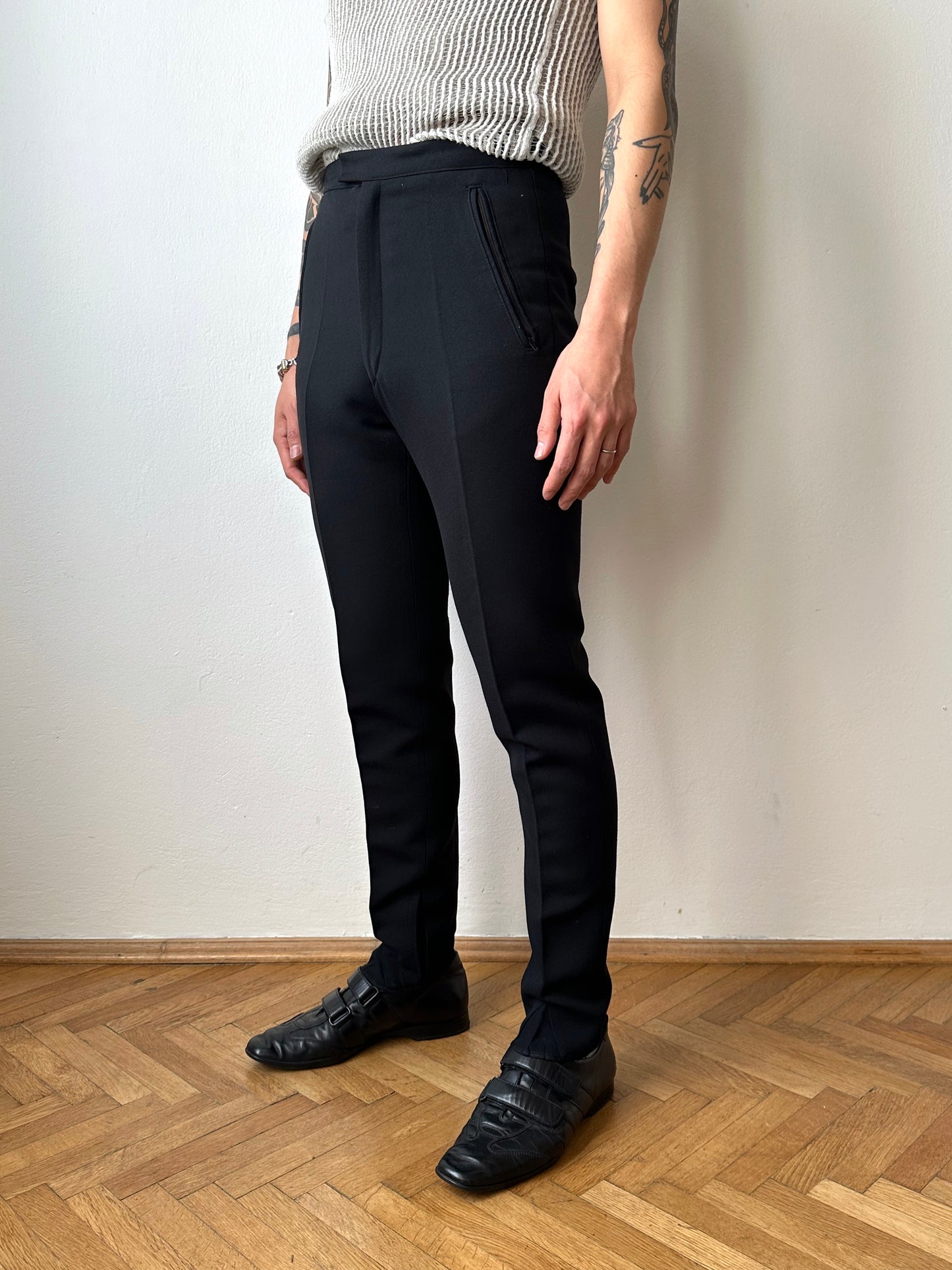 Austrian Black ski trousers - w29