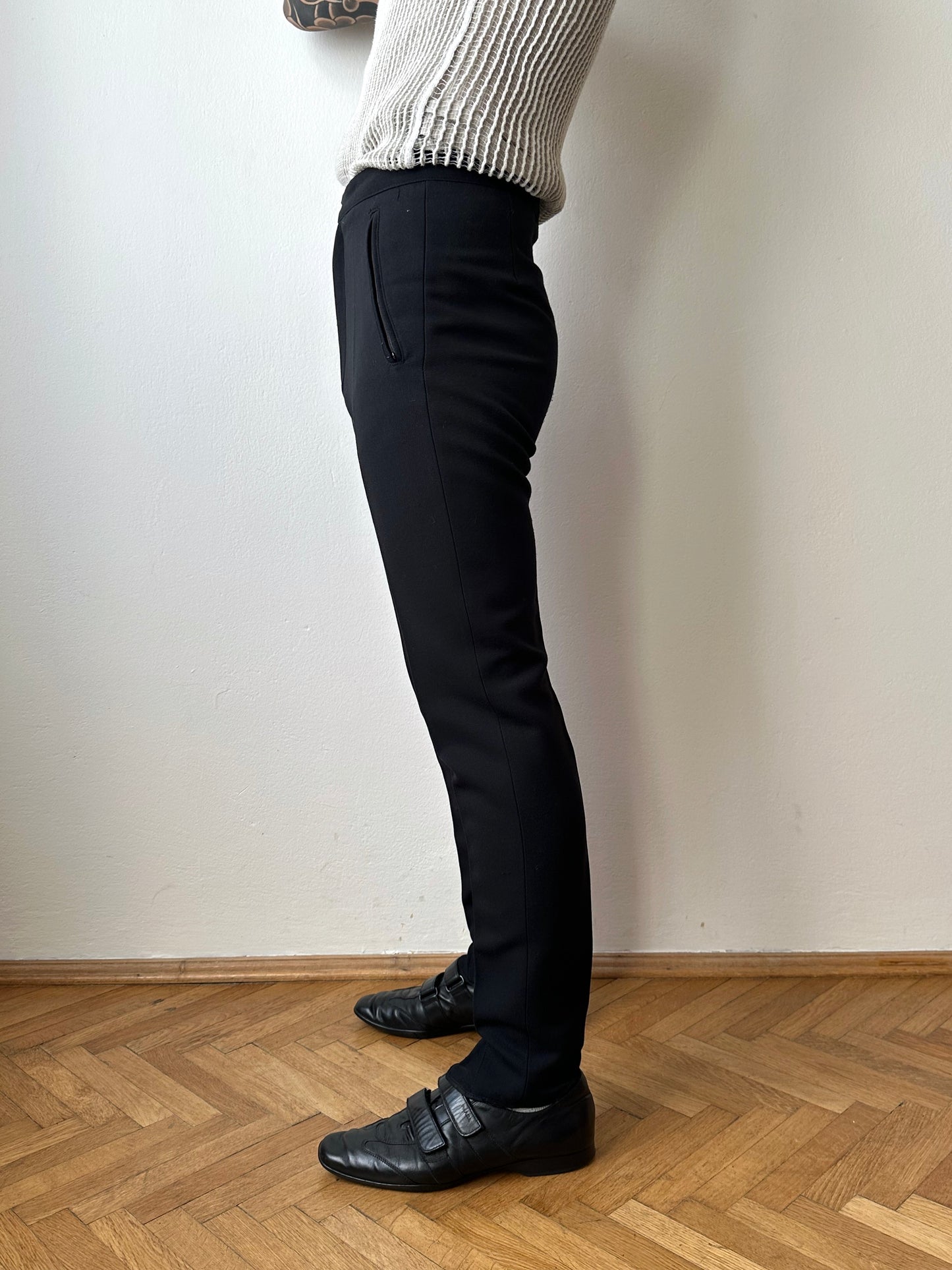 Austrian Black ski trousers - w29