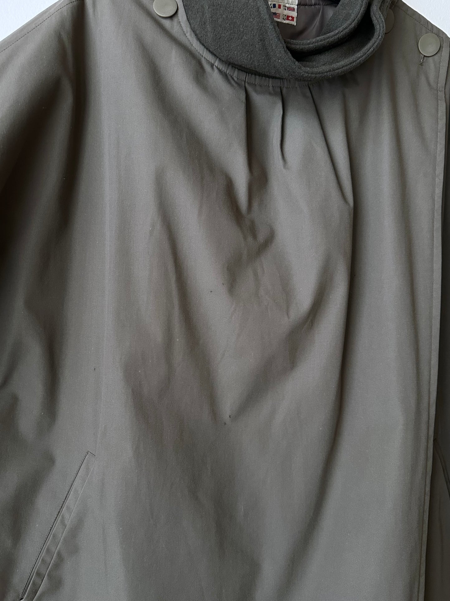 Finnish gray puffer coat