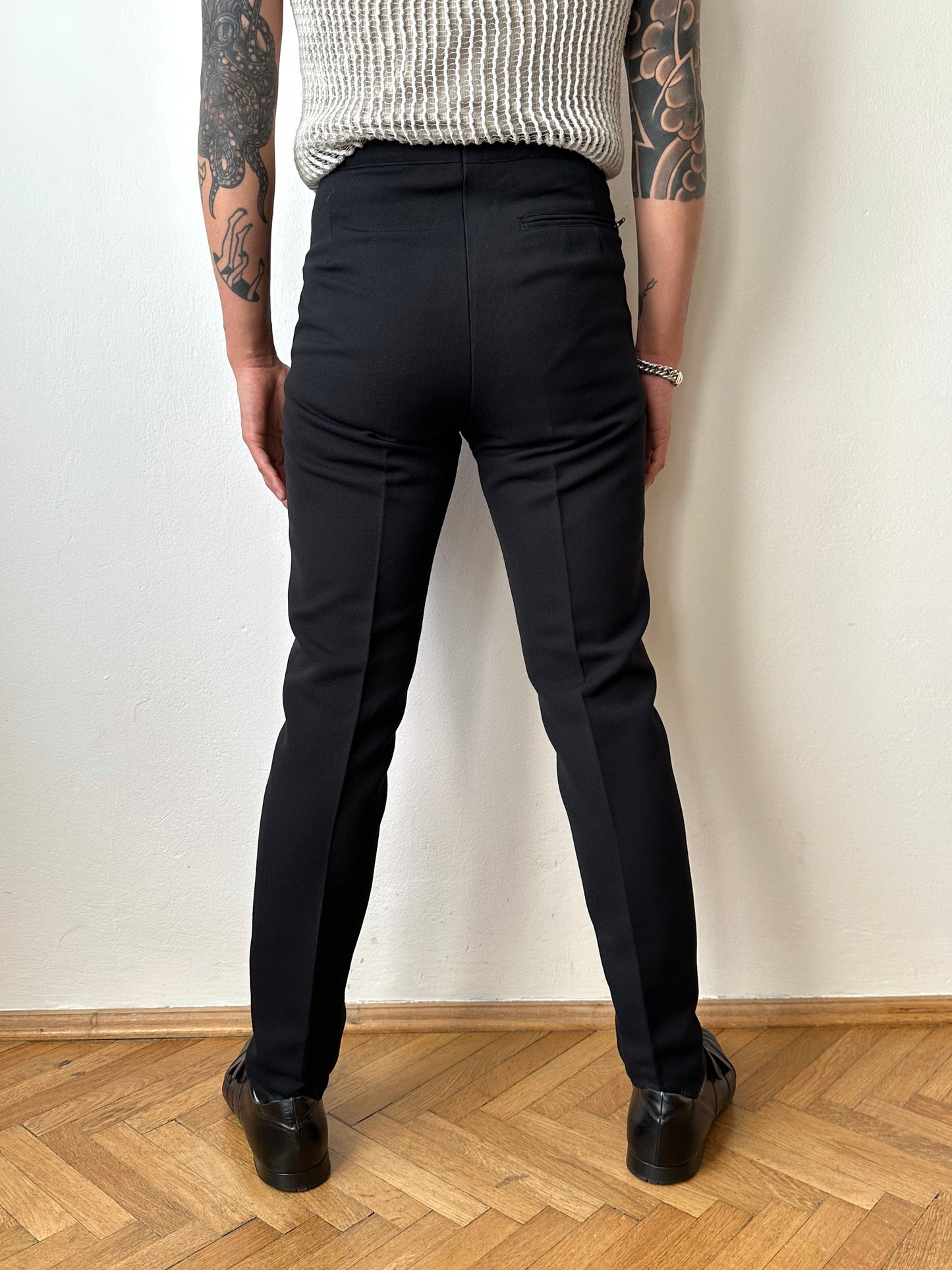 Austrian Black ski trousers - w29