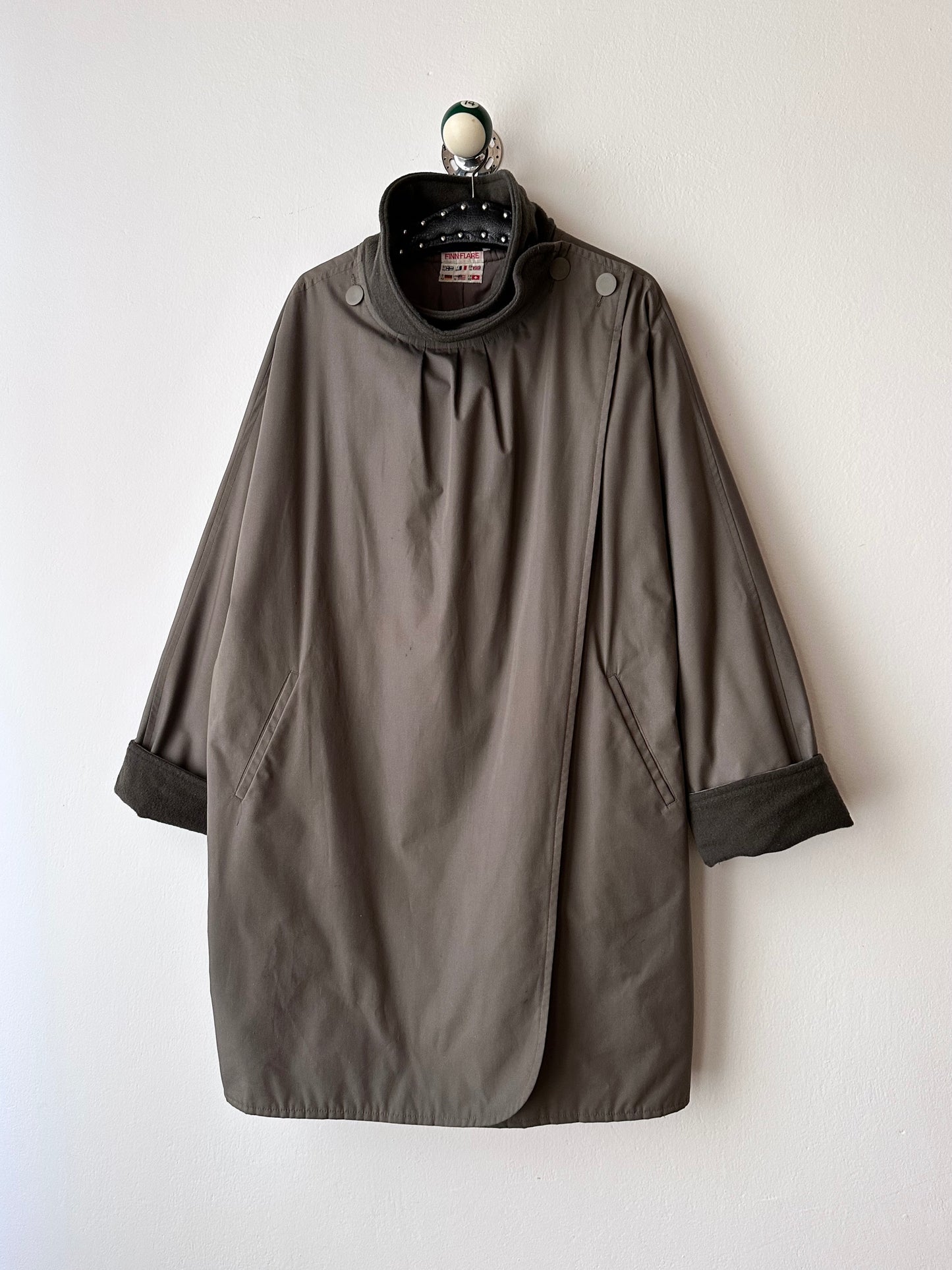 Finnish gray puffer coat