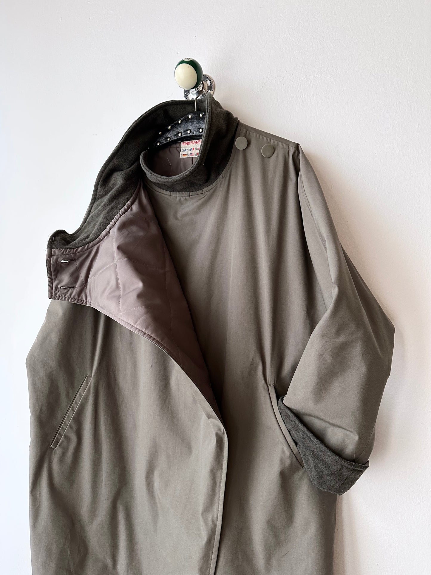 Finnish gray puffer coat