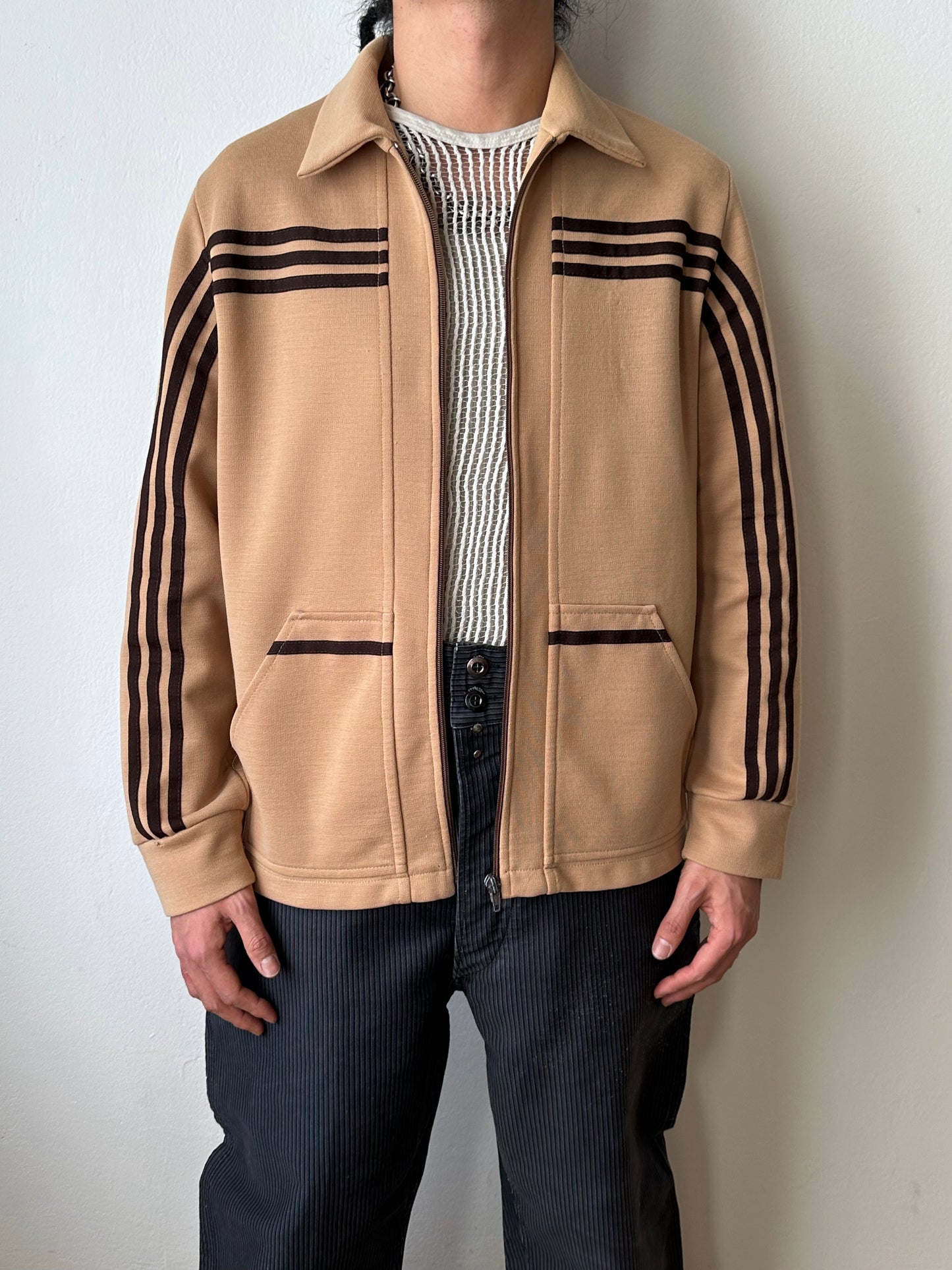 1970's Adidas Schwahn jacket West Germany Vintage 70年代 ガイコツジャージー アディダス Rare レア 西ドイツ製 Toto Praha Vintage clothing shop Antique shop 古着屋 プラハ Showroom appointment Prague ユーロ古着 ヨーロッパ古着 古着卸