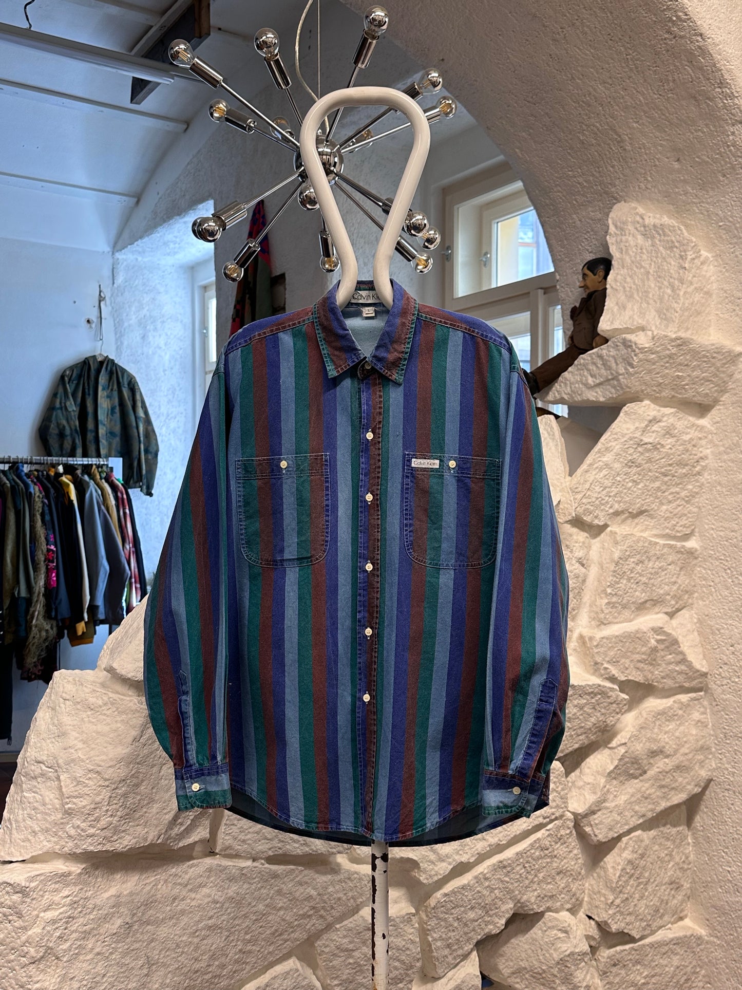 1980s Calvin Klein cotton shirt