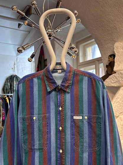 1980s Calvin Klein cotton shirt