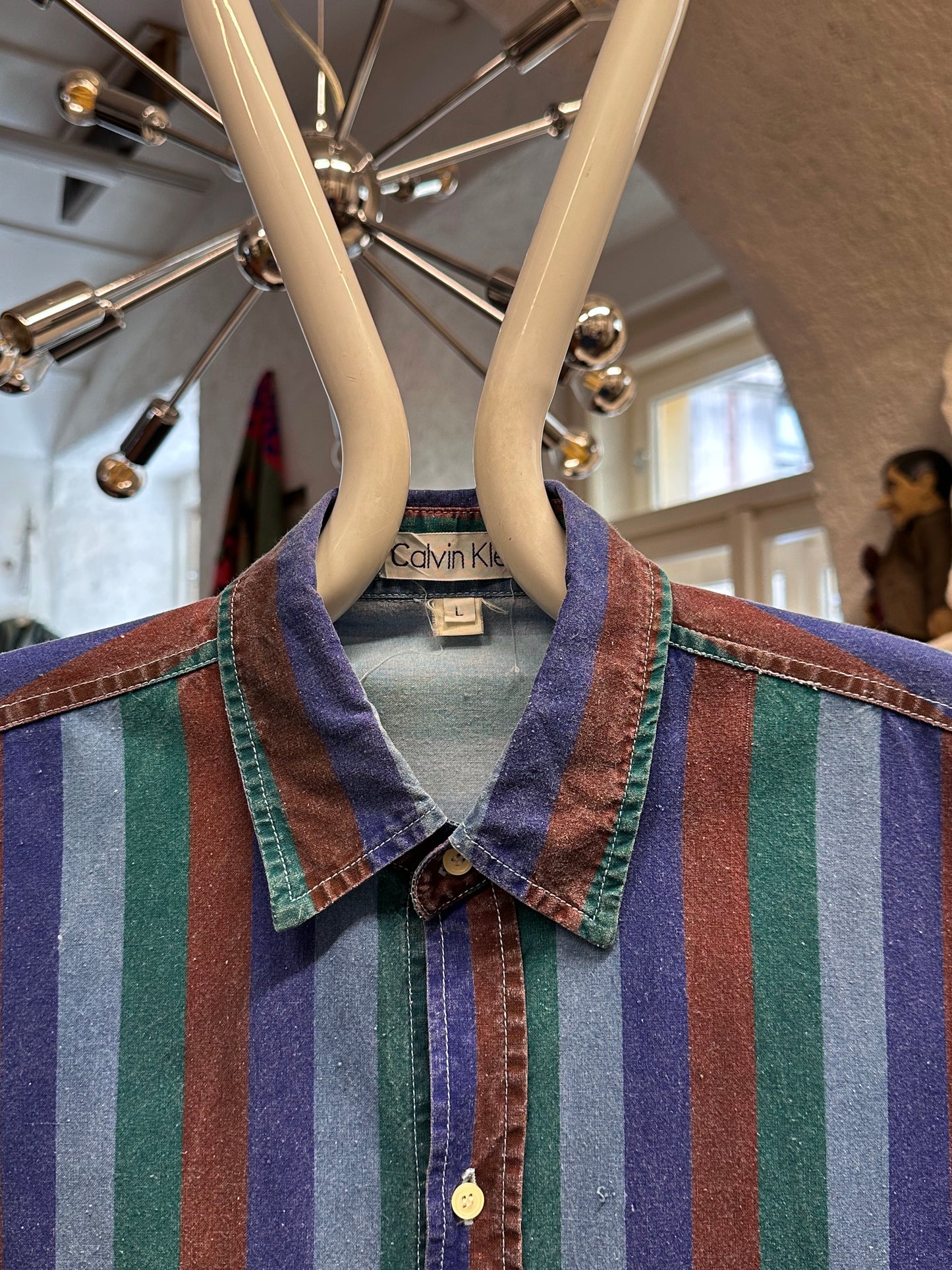 1980s Calvin Klein cotton shirt