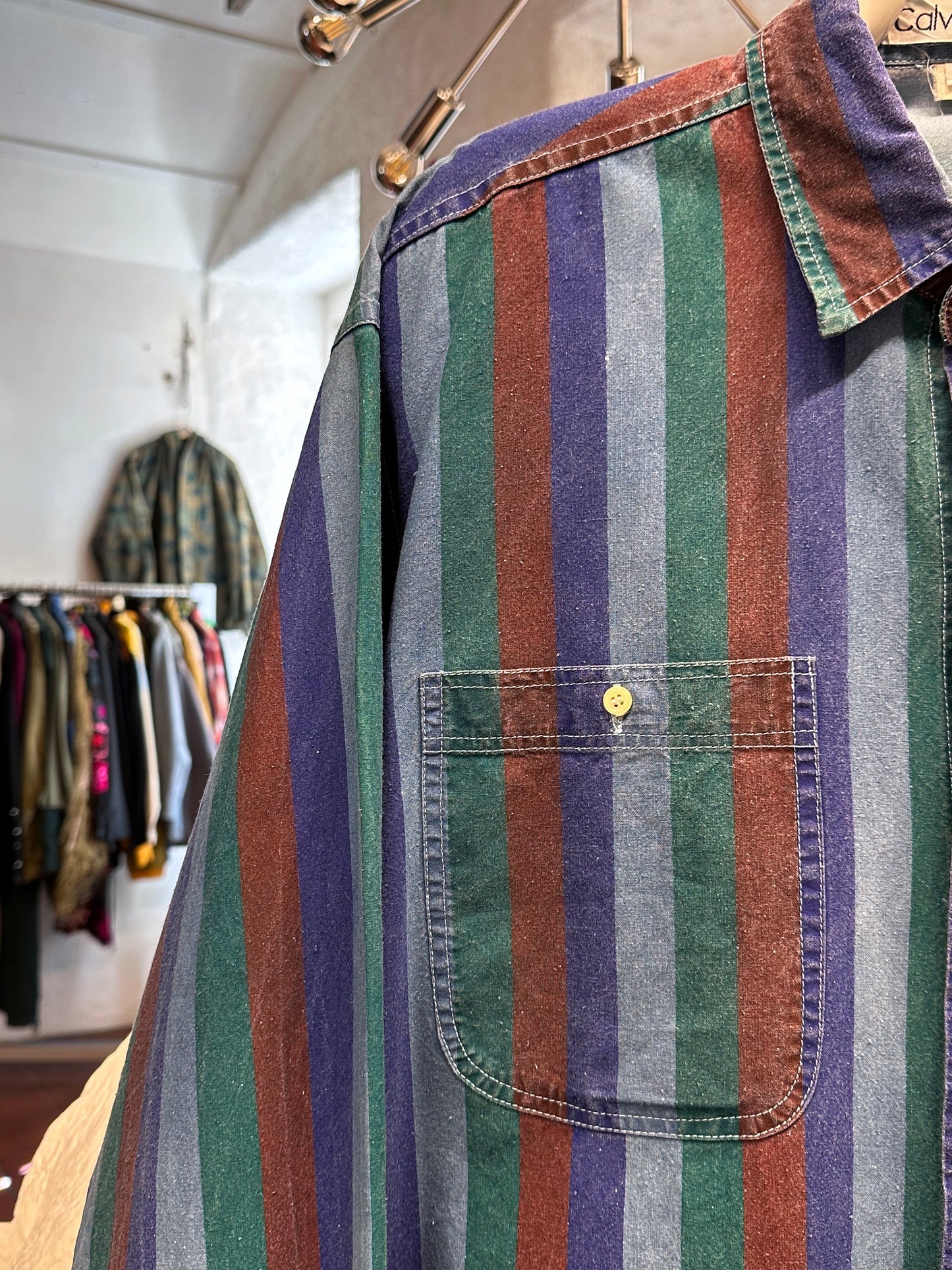 1980s Calvin Klein cotton shirt