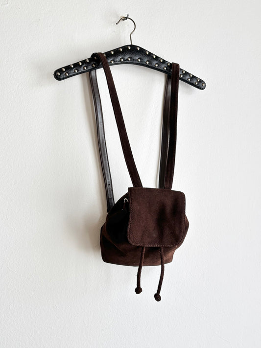 Old GAP suede mini back pack