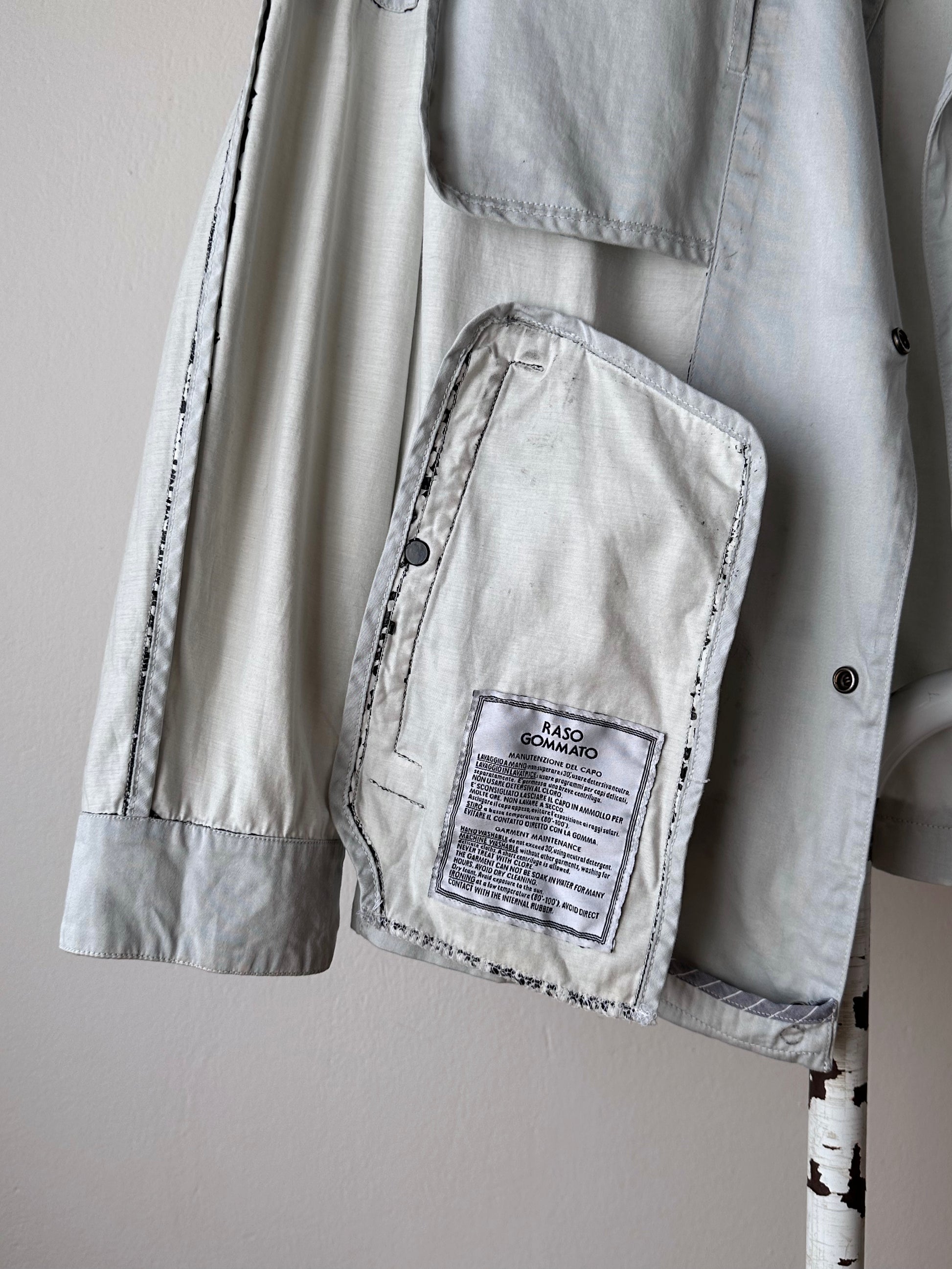 Stone Island SS'01 2001 Raso Gommato cp company Massimo osti made in italy 90's vintage 90年代 80's 80年代 ストーンアイランド  