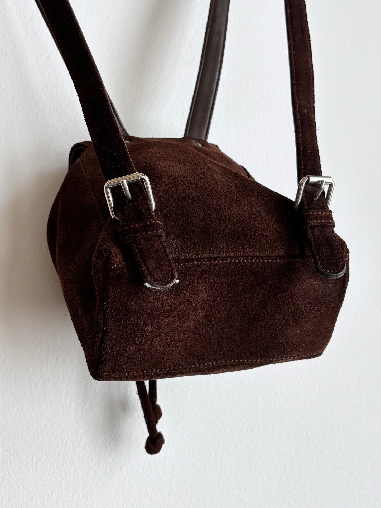 Old GAP suede mini back pack