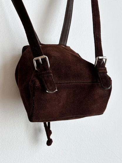 Old GAP suede mini back pack