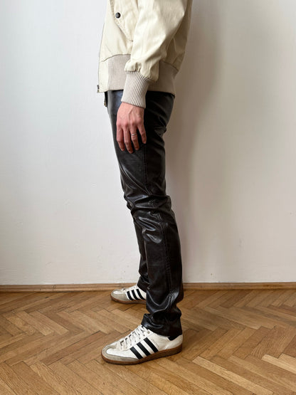 90s Katharine Hamnett coating trouser W29-30