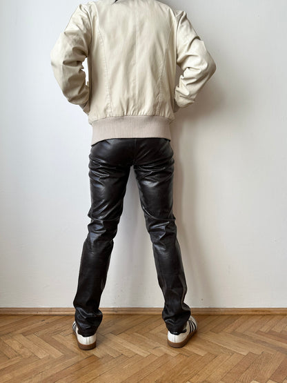 90s Katharine Hamnett coating trouser W29-30