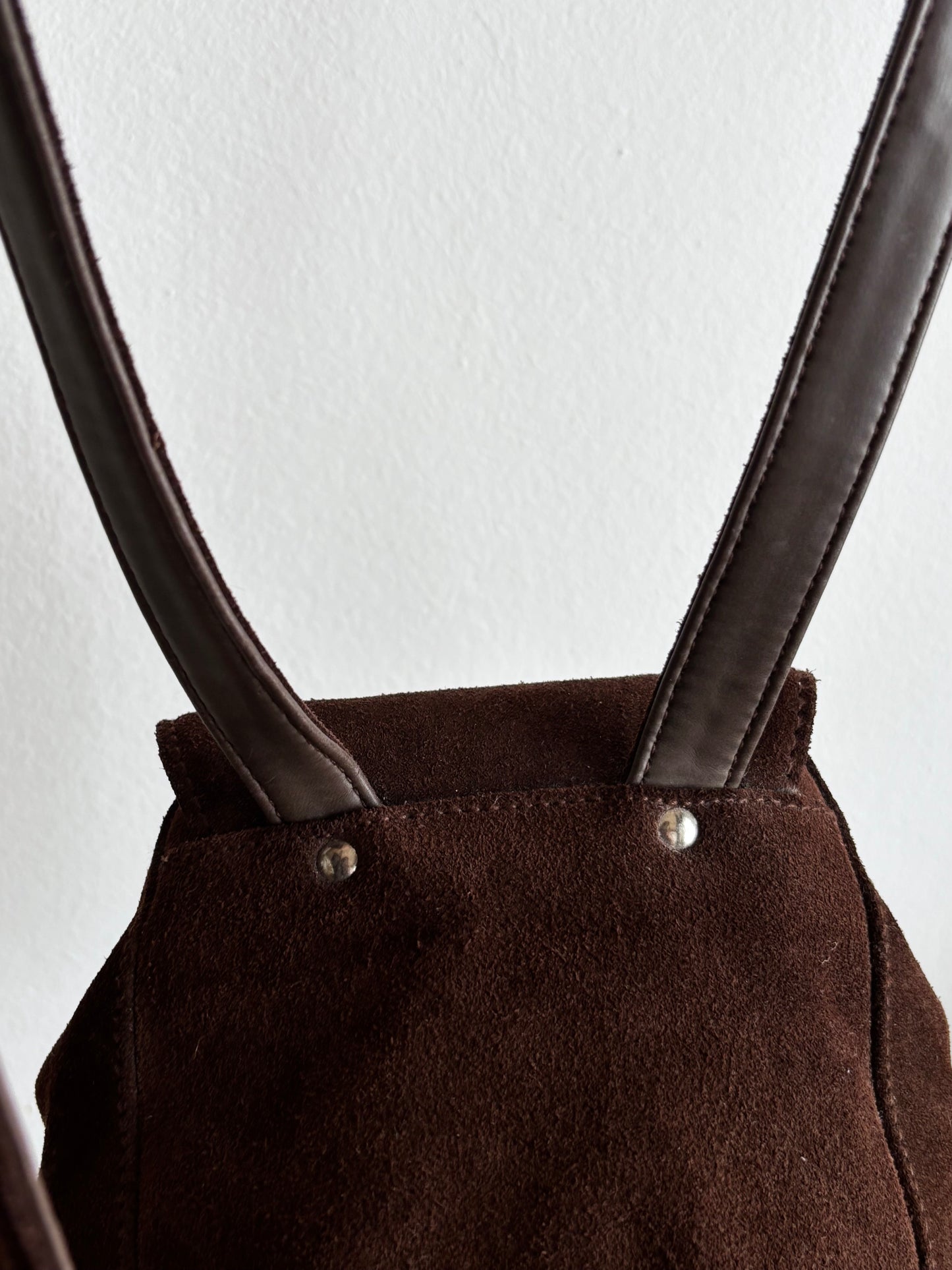 Old GAP suede mini back pack