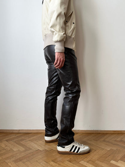 90s Katharine Hamnett coating trouser W29-30