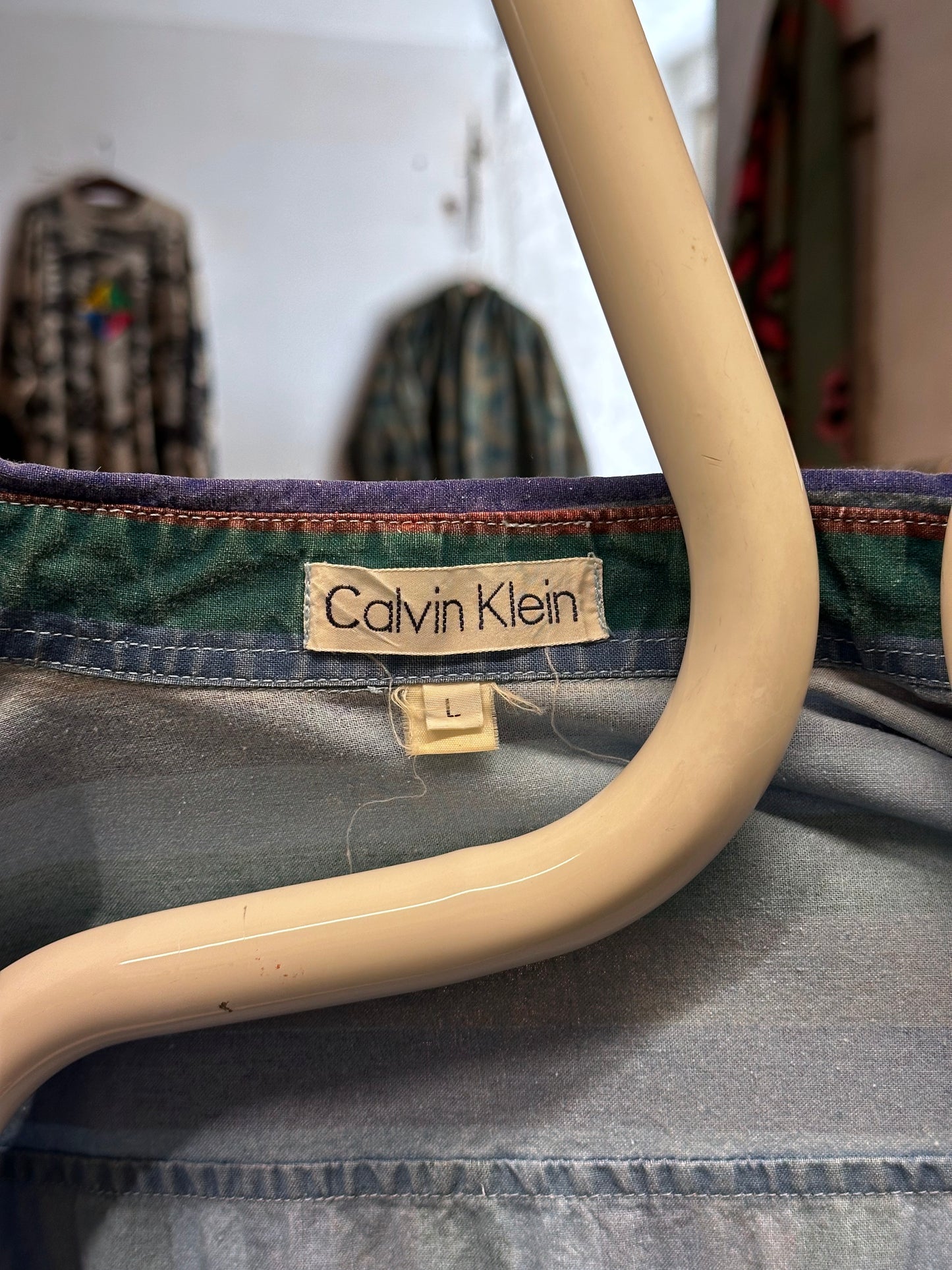 1980s Calvin Klein cotton shirt