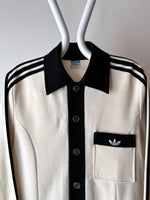 1970's Adidas Schwahn jacket. Made in West-Germany 70年代 Vintage ヴィンテージ アディダス 西ドイツ ボタンジャージ Toto 古着 古着屋 Praha Prague プラハ ユーロ古着 ヨーロッパ古着 フランス買い付け 古着卸 60's 60年代 