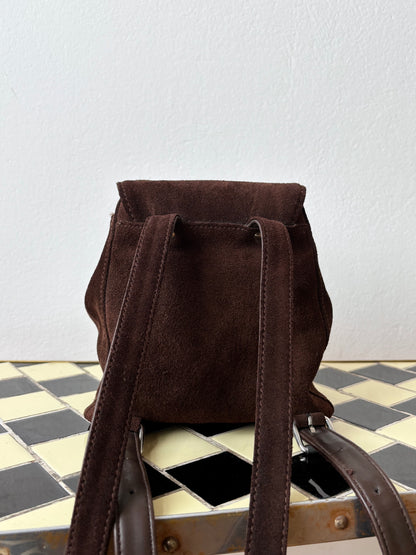 Old GAP suede mini back pack