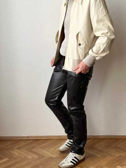 90s Katharine Hamnett coating trouser W29-30