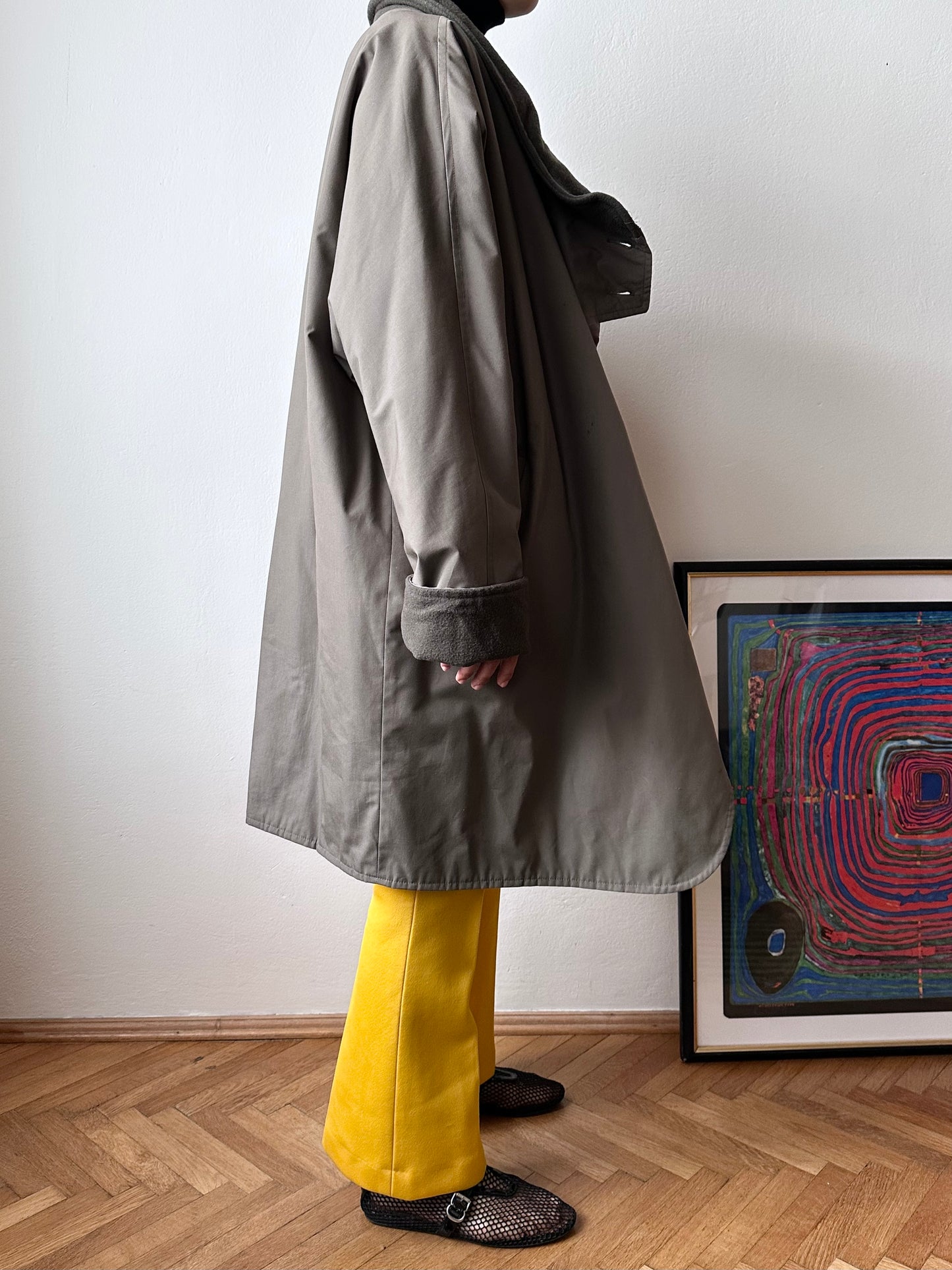 Finnish gray puffer coat