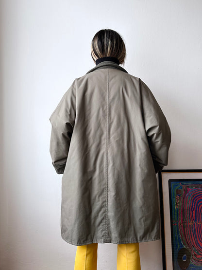 Finnish gray puffer coat