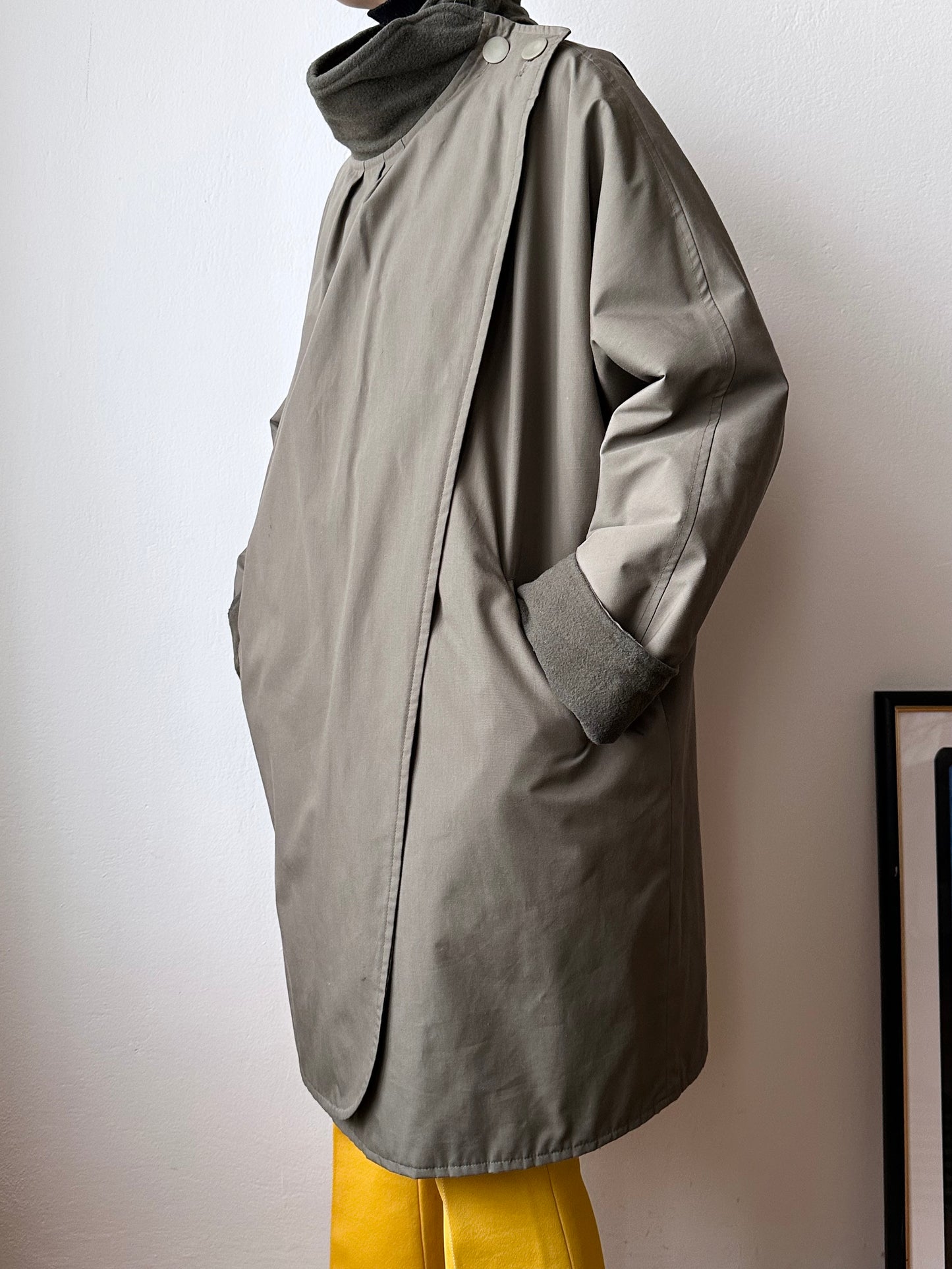 Finnish gray puffer coat