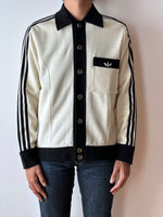 1970's Adidas Schwahn jacket. Made in West-Germany 70年代 Vintage ヴィンテージ アディダス 西ドイツ ボタンジャージ Toto 古着 古着屋 Praha Prague プラハ ユーロ古着 ヨーロッパ古着 フランス買い付け 古着卸 60's 60年代 