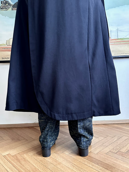 super cool wool coat with detachable hood