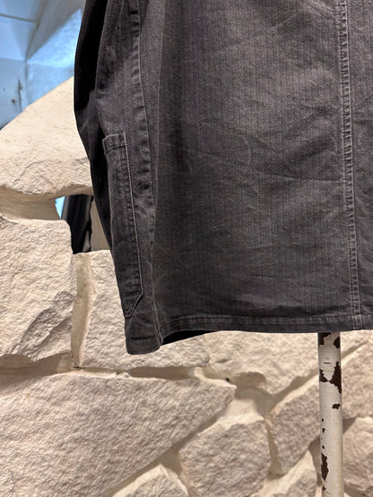 Vintage German black HBT work jkt