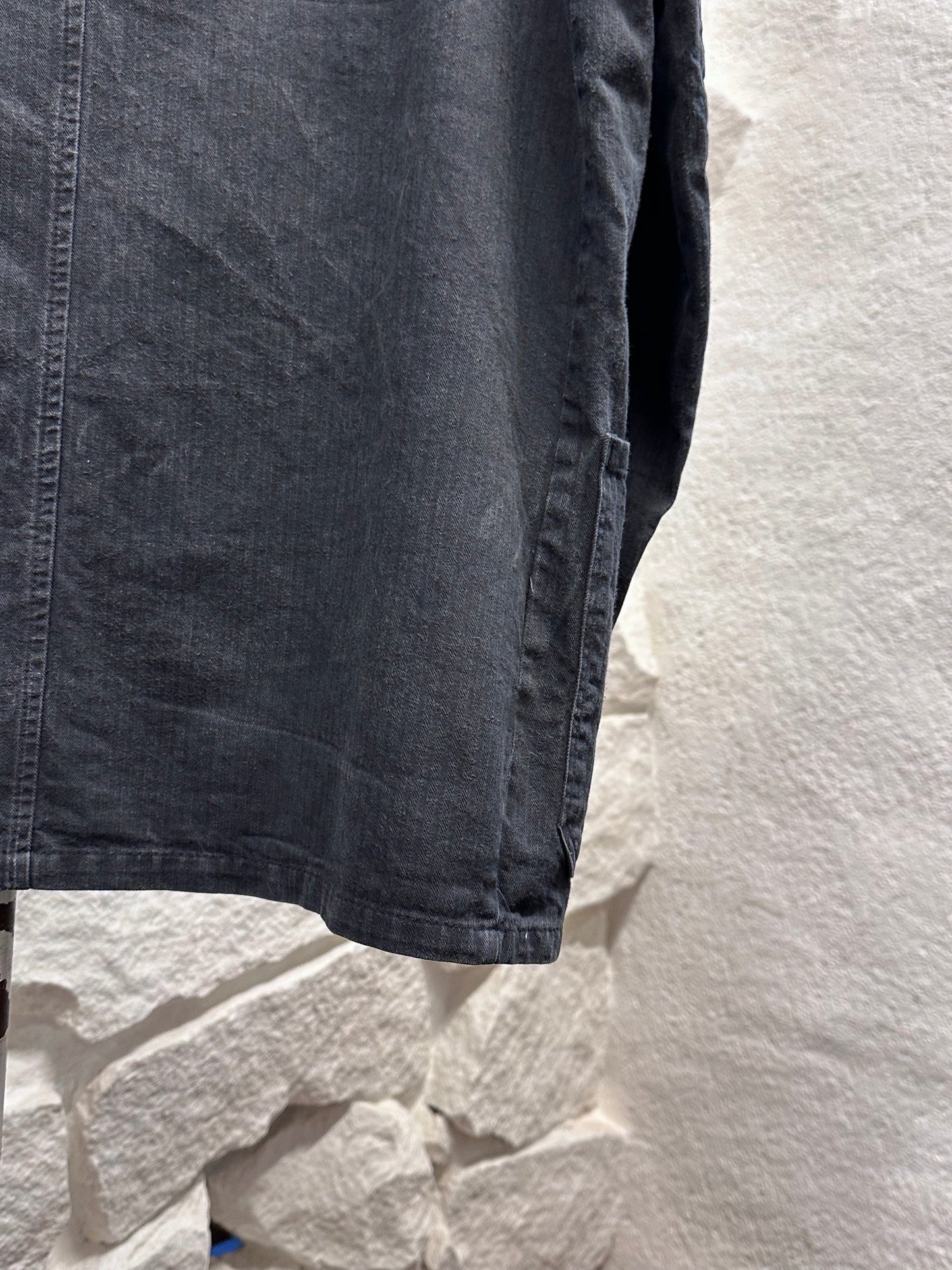 Vintage German black HBT work jkt