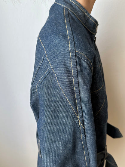 Levi's Engineered Jeans Denim Jkt リーバイス エンジニアード デニム ジャケット 立体裁断 Toto Praha Vintage clothing shop Antique shop 古着屋 プラハ Showroom appointment Prague ユーロ古着 ヨーロッパ古着 古着卸 ヴィンテージ