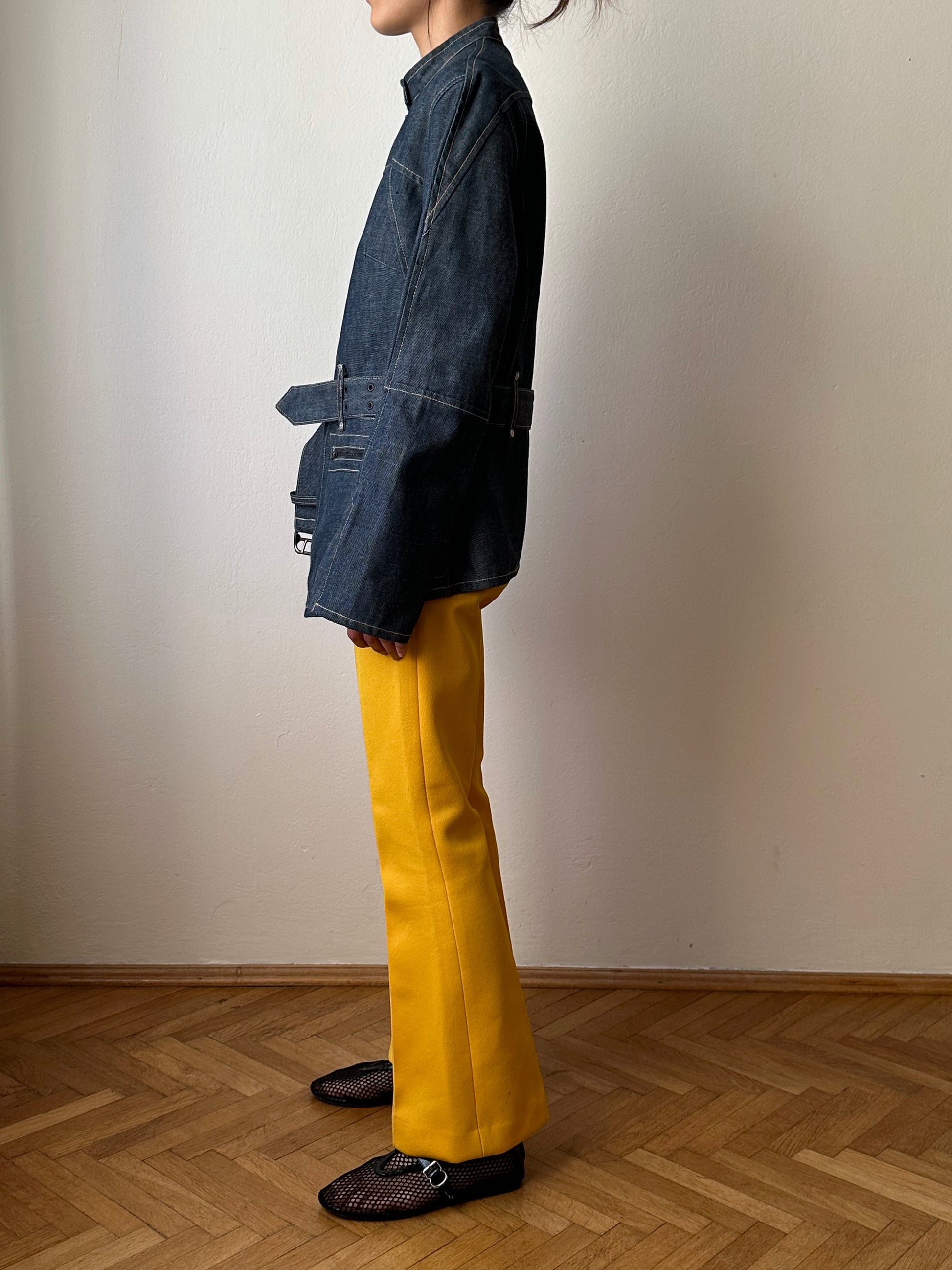 Levi's Engineered Jeans Denim Jkt リーバイス エンジニアード デニム ジャケット 立体裁断 Toto Praha Vintage clothing shop Antique shop 古着屋 プラハ Showroom appointment Prague ユーロ古着 ヨーロッパ古着 古着卸 ヴィンテージ