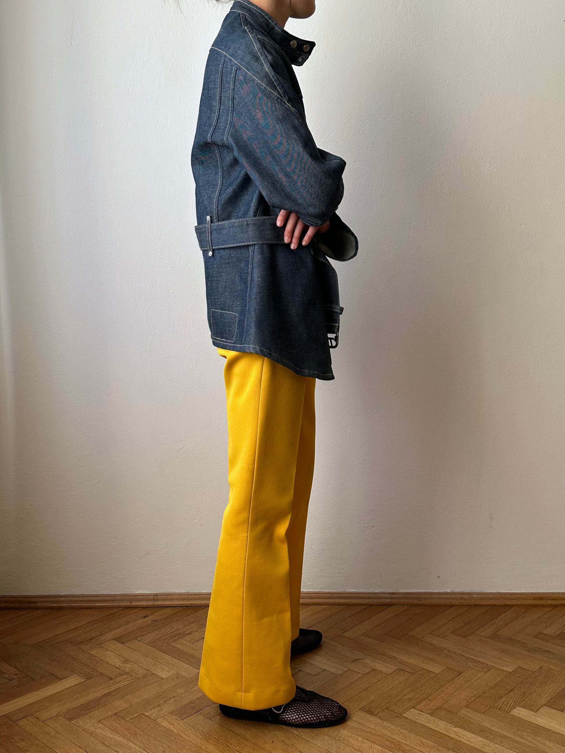 Levi's Engineered Jeans Denim Jkt リーバイス エンジニアード デニム ジャケット 立体裁断 Toto Praha Vintage clothing shop Antique shop 古着屋 プラハ Showroom appointment Prague ユーロ古着 ヨーロッパ古着 古着卸 ヴィンテージ