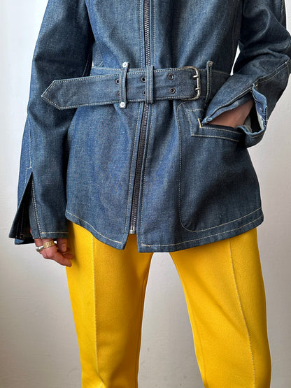 Levi's Engineered Jeans Denim Jkt リーバイス エンジニアード デニム ジャケット 立体裁断 Toto Praha Vintage clothing shop Antique shop 古着屋 プラハ Showroom appointment Prague ユーロ古着 ヨーロッパ古着 古着卸 ヴィンテージ